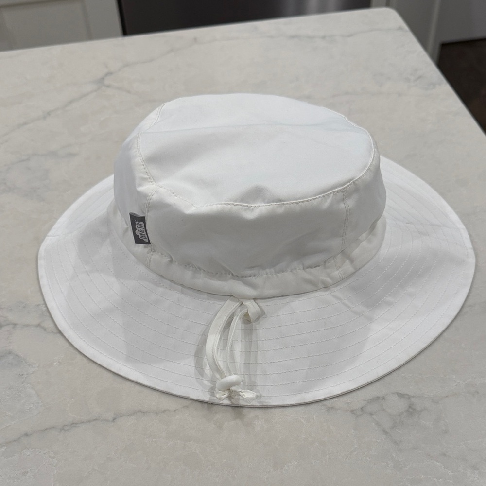 Classic White Kids Sun Hat